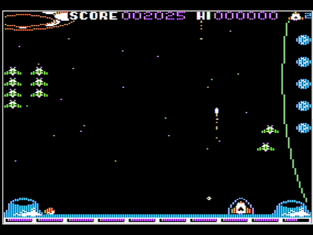 Gameplay of Bandits for Apple II