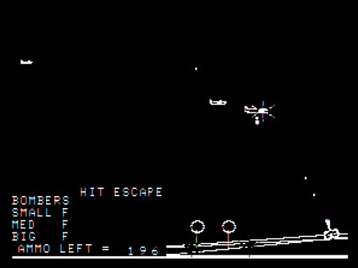 Screenshot of Blitzkrieg for Apple II