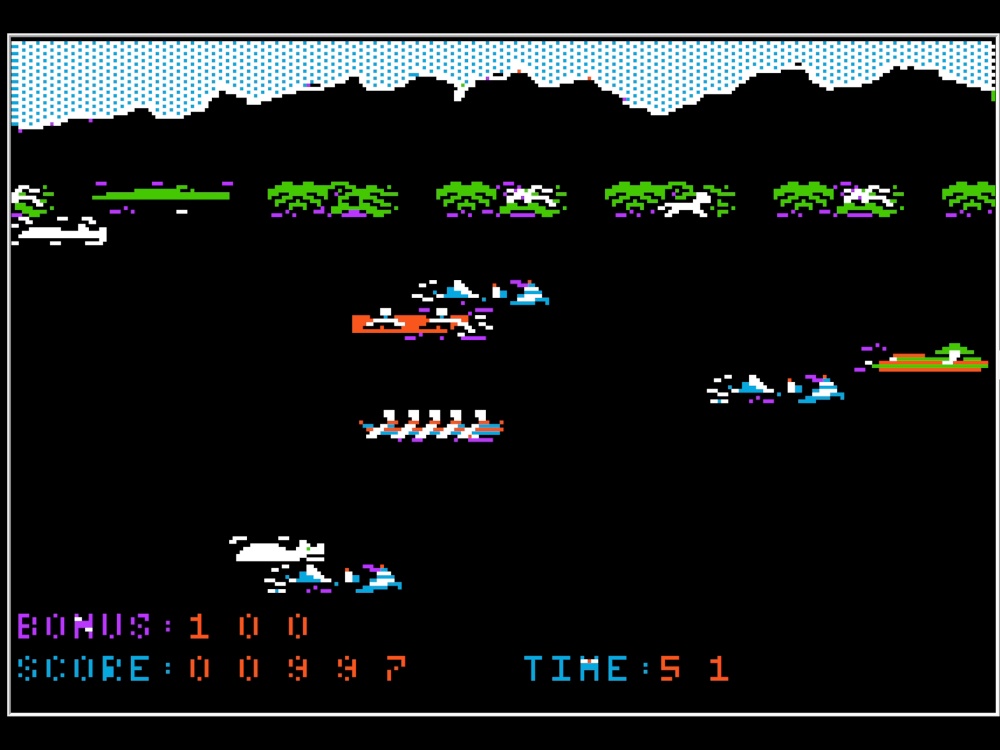 Gameplay of Congo for Apple II