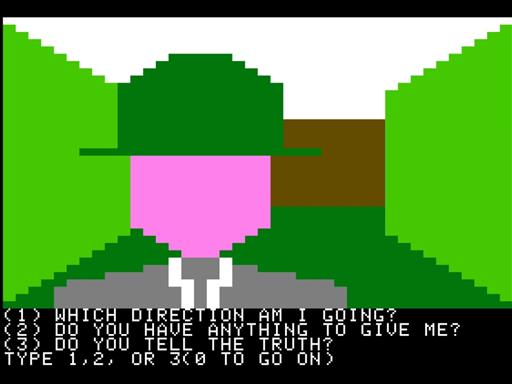 Screenshot of Escape for Apple II