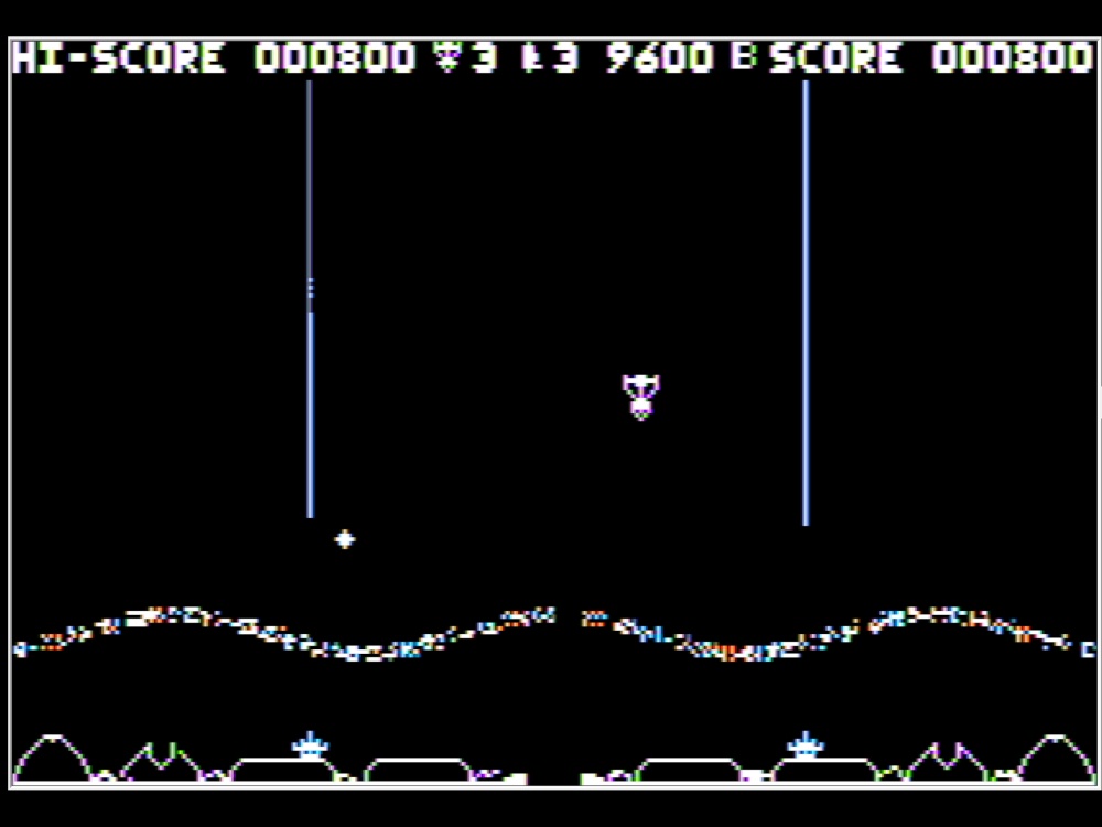 Gameplay of Marauder for Apple II