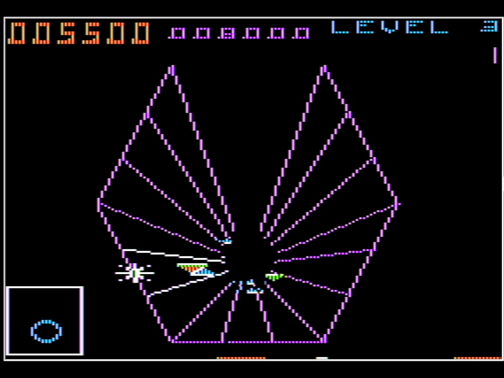 Gameplay of Tubeway for Apple II