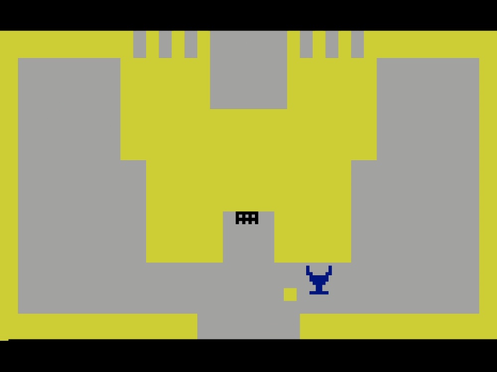 Gameplay of Adventure for Atari 2600