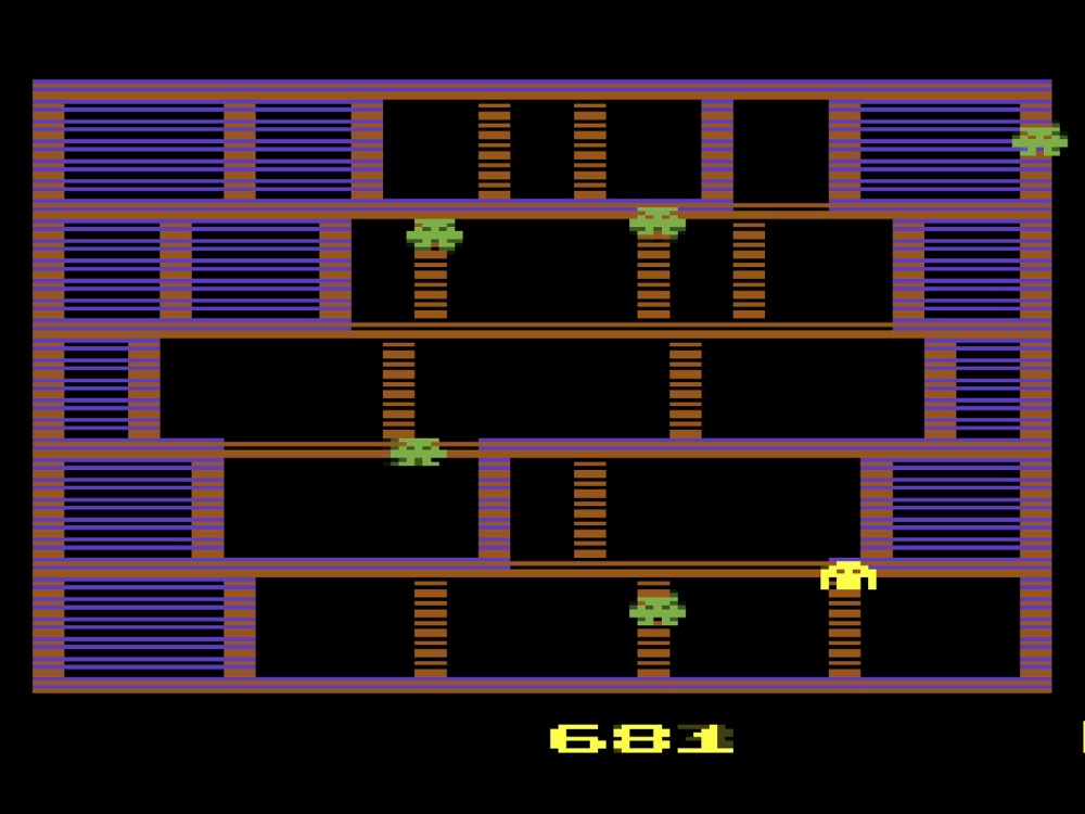 Gameplay of Amidar for Atari 2600