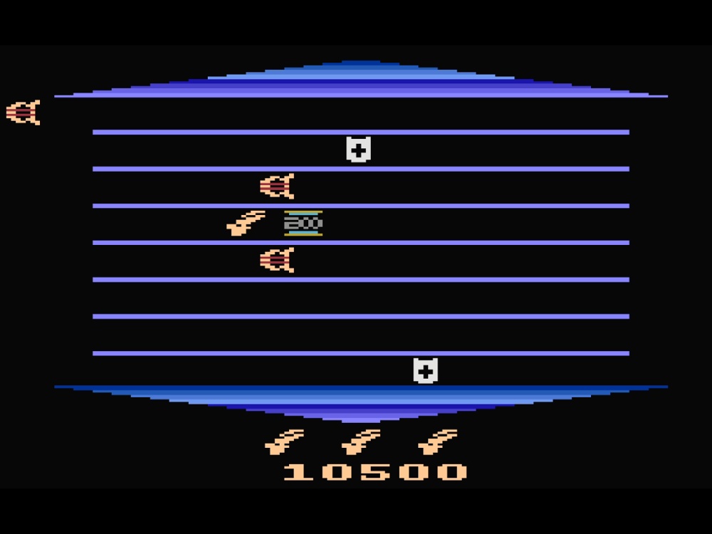 Gameplay of Asterix for Atari 2600