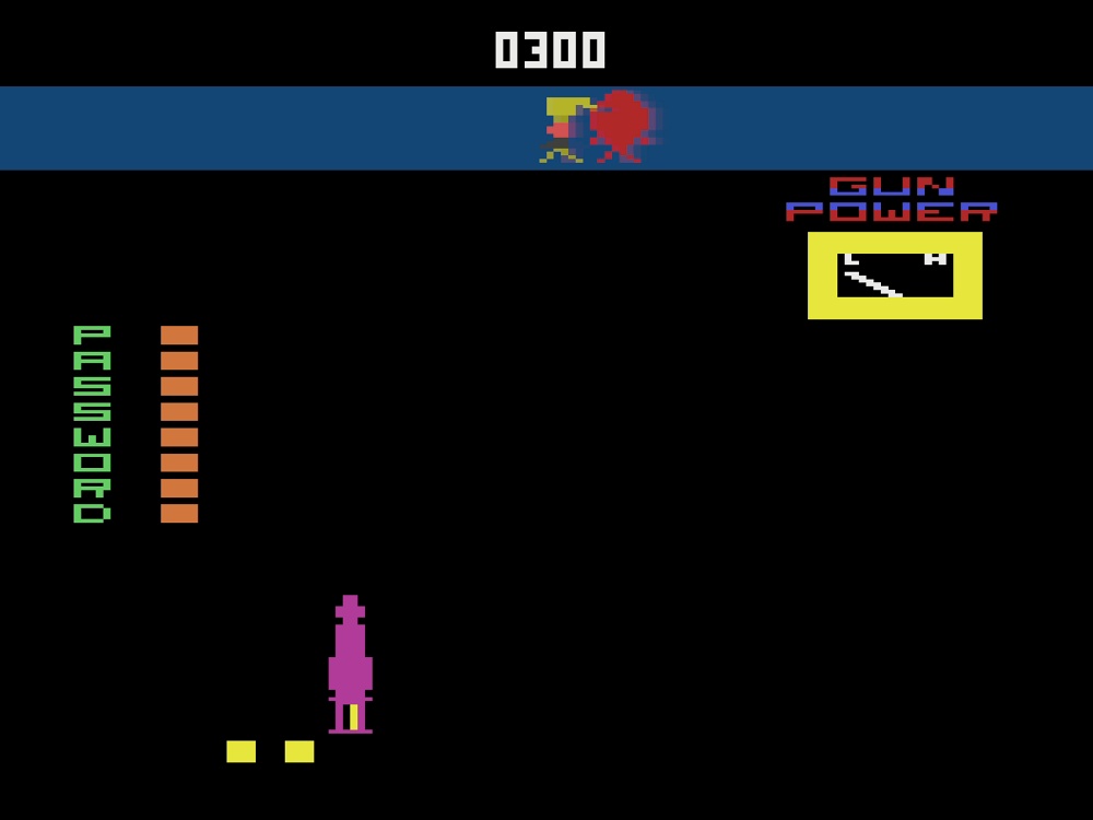 Gameplay of Blueprint for Atari 2600