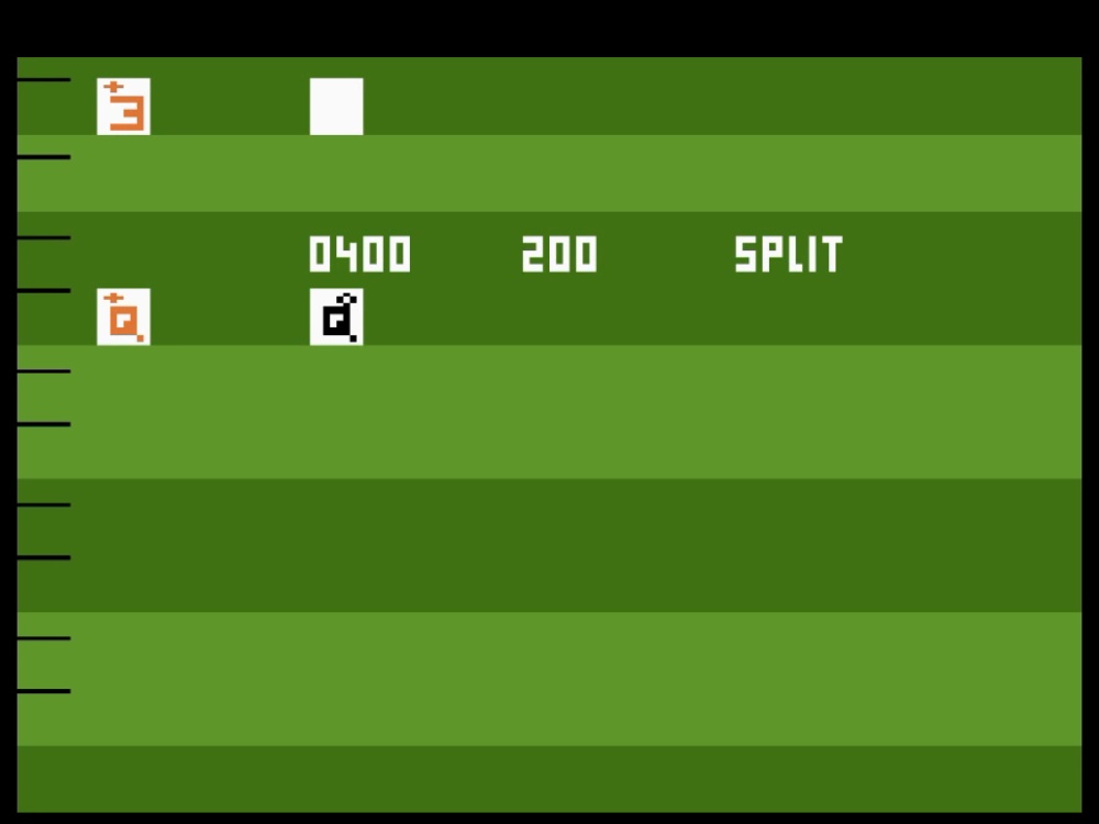 Screenshot of Casino for Atari 2600