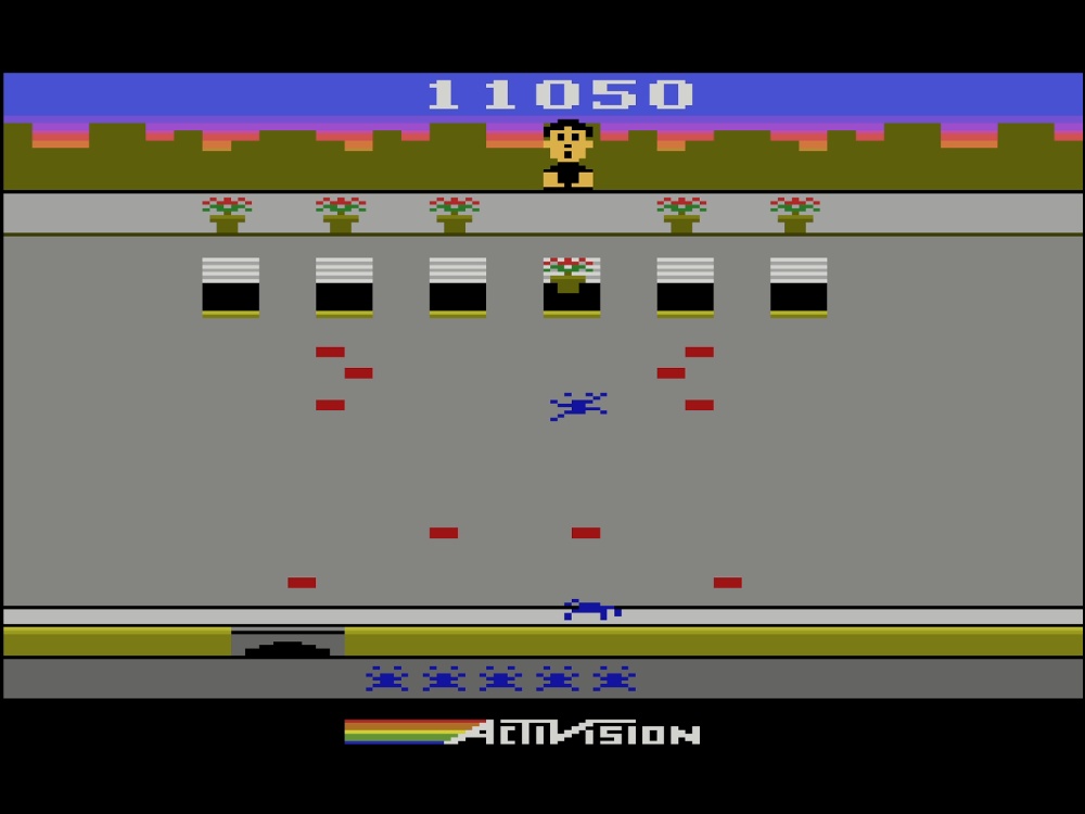 Gameplay of Crackpots for Atari 2600