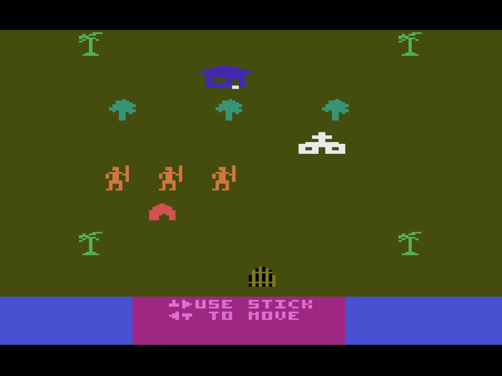 Gameplay of Dragonstomper for Atari 2600