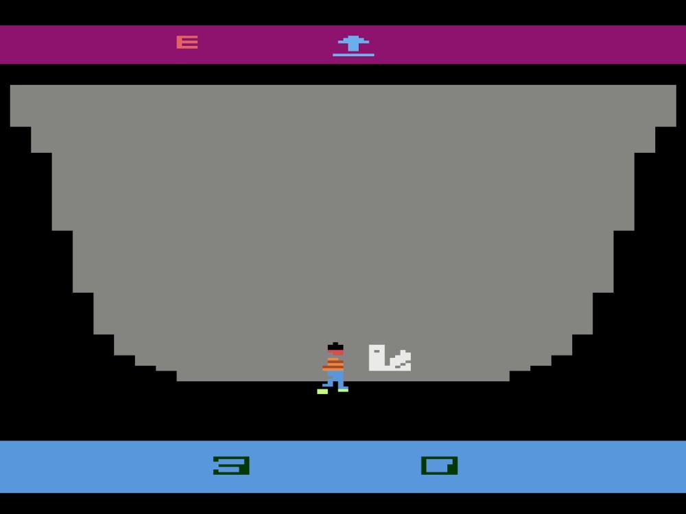 Gameplay of ET for Atari 2600