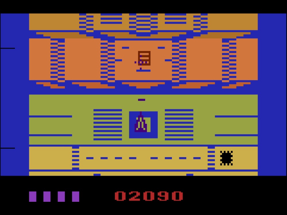 Gameplay of Espial for Atari 2600