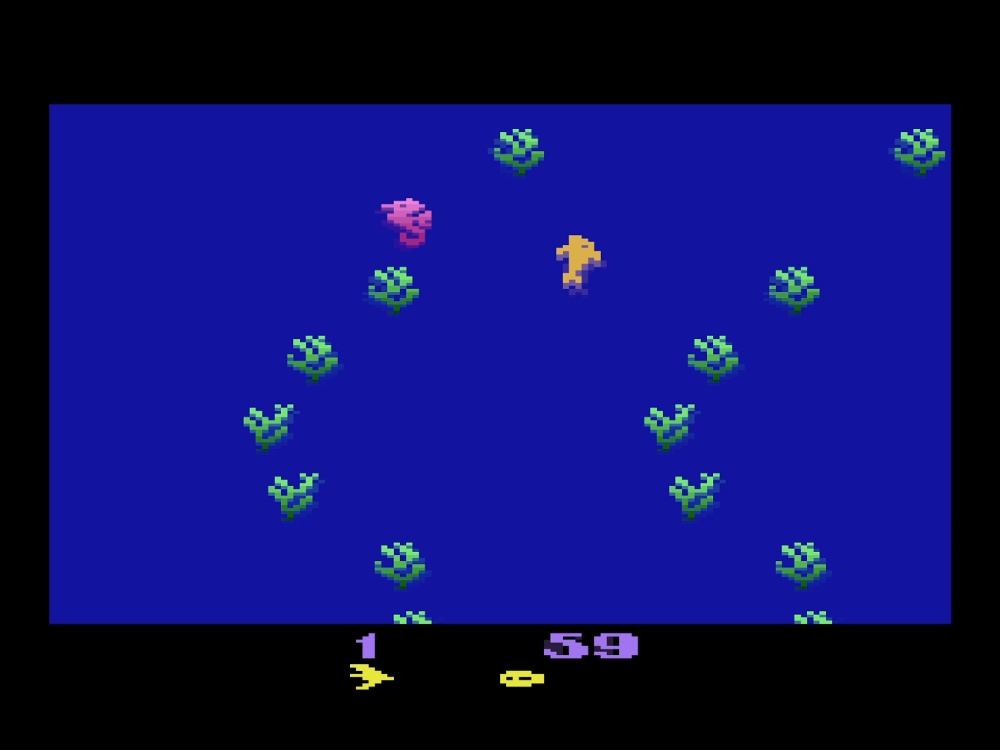 Gameplay of Fathom for Atari 2600