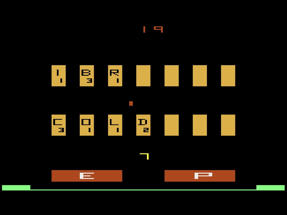 Gameplay of Glib for Atari 2600