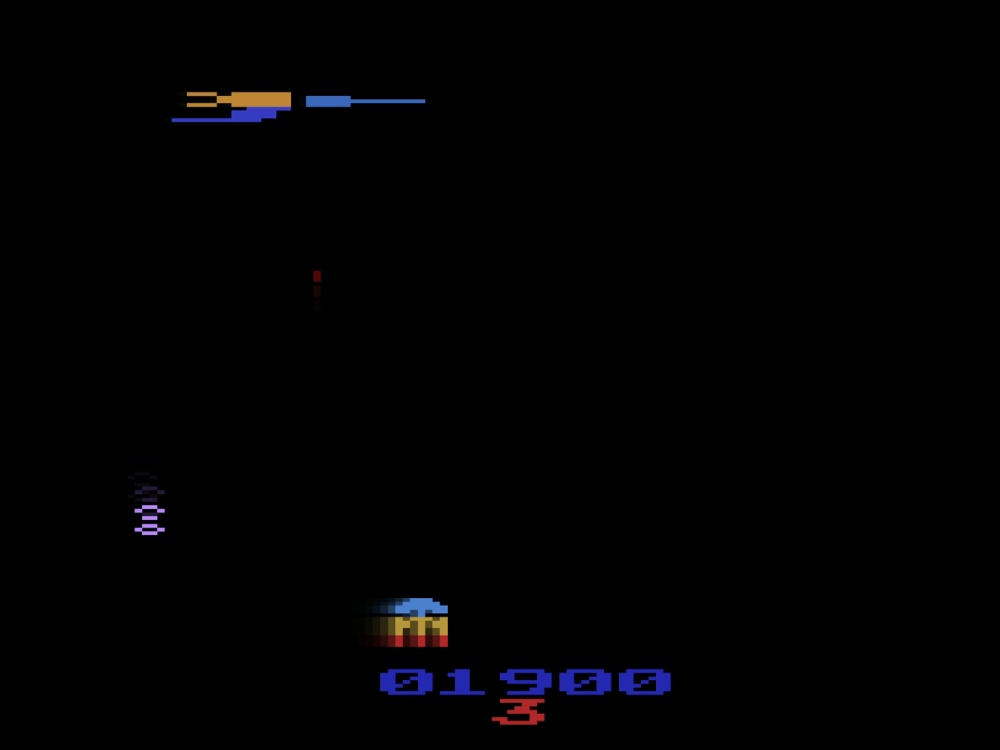 Gameplay of Gorf for Atari 2600