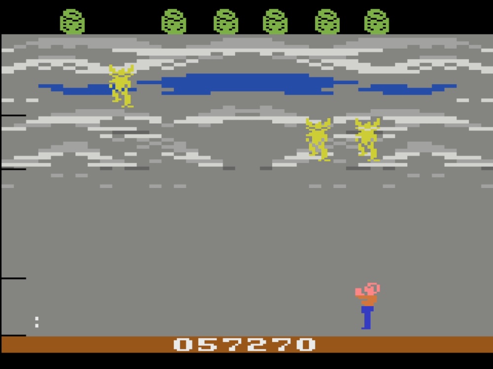 Gameplay of Gremlins for Atari 2600
