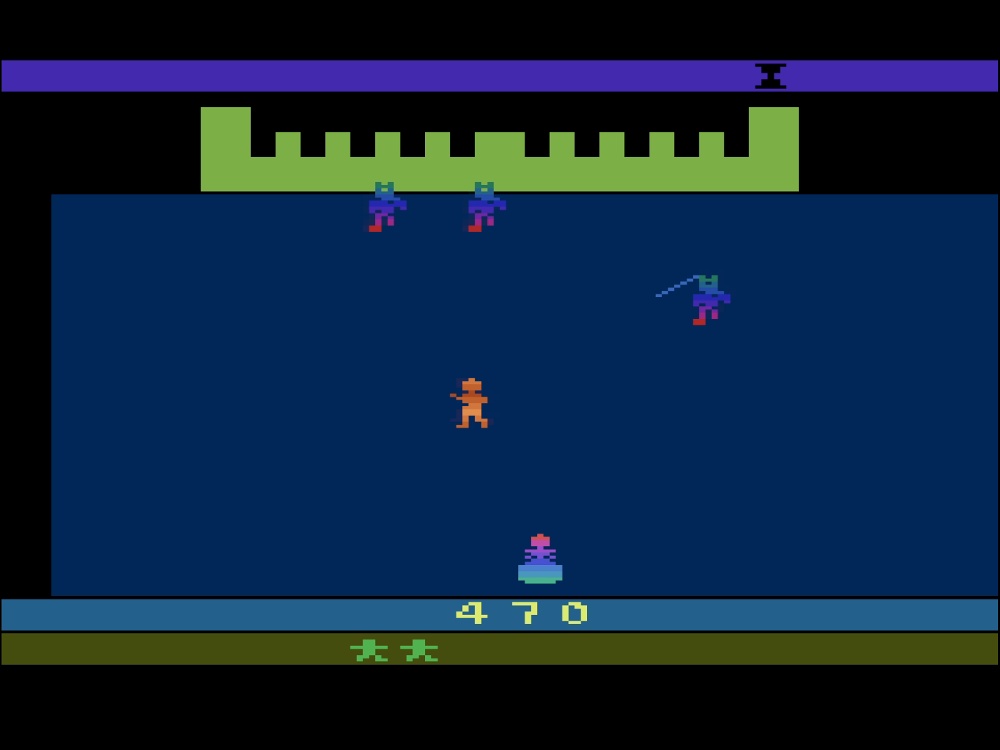 Gameplay of Krull for Atari 2600