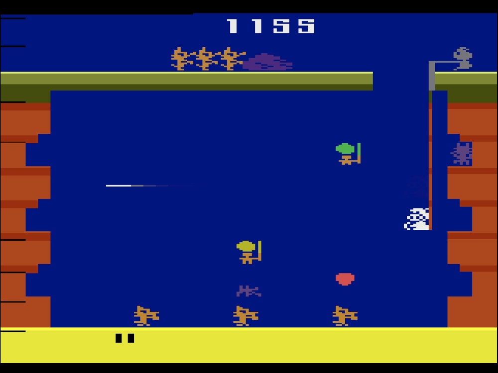 Gameplay of Pooyan for Atari 2600