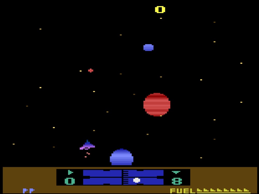 Gameplay of Solaris for Atari 2600