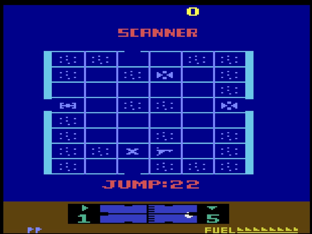 Gameplay of Solaris for Atari 2600
