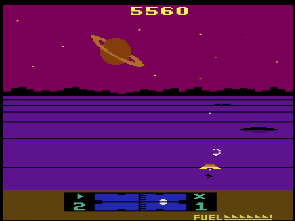 Gameplay of Solaris for Atari 2600