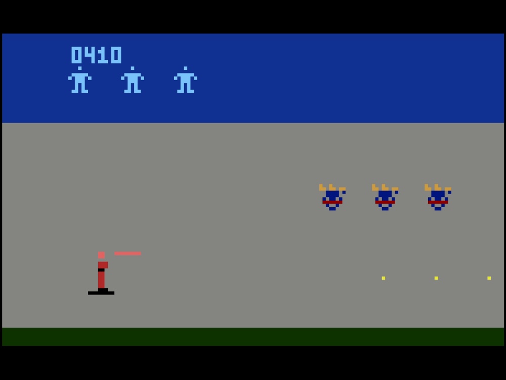 Gameplay of Sorcerer for Atari 2600