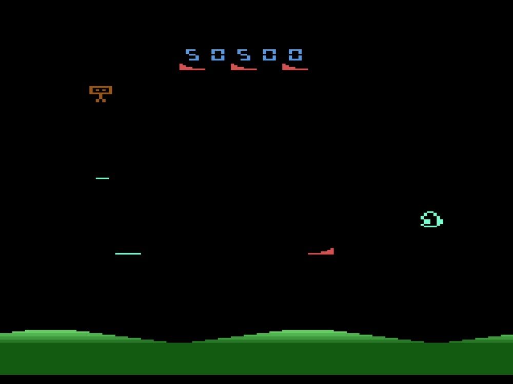 Gameplay of Stargunner for Atari 2600