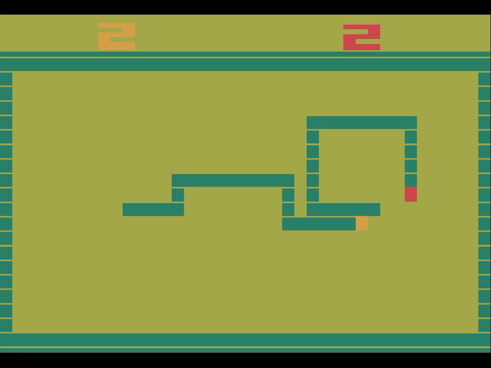 Screenshot of Surround for Atari 2600