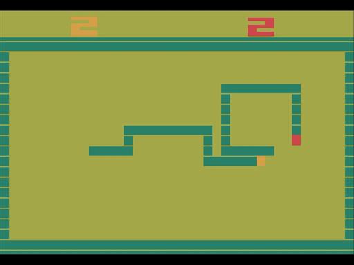 Screenshot of Surround for Atari 2600