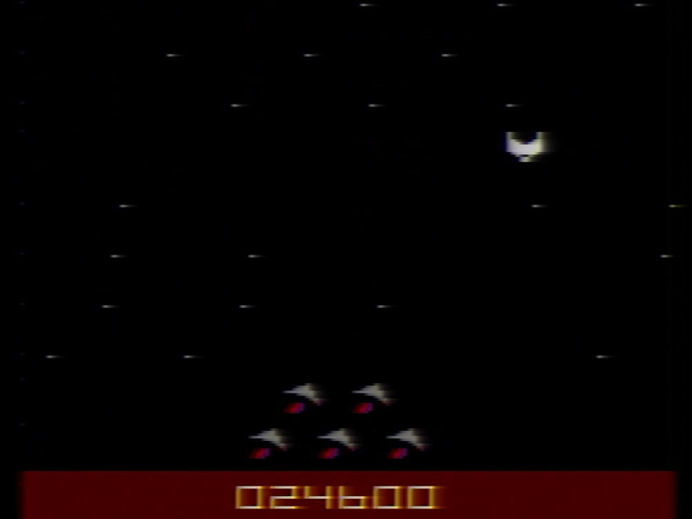 Gameplay of Tac-Scan for Atari 2600