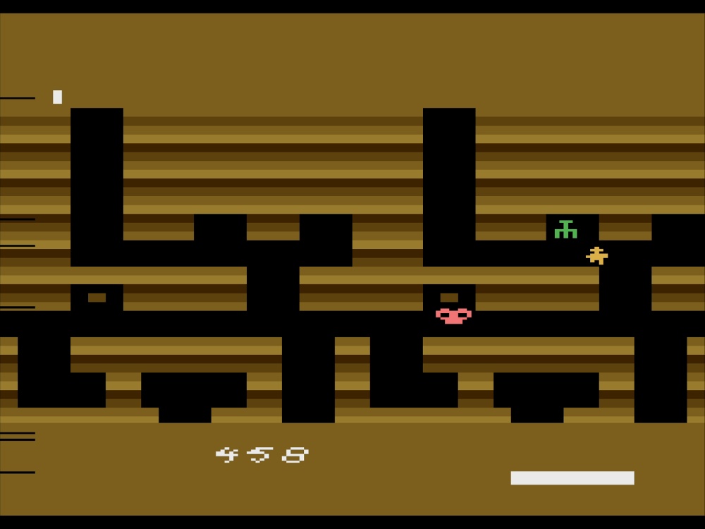 Gameplay of Tutankham for Atari 2600