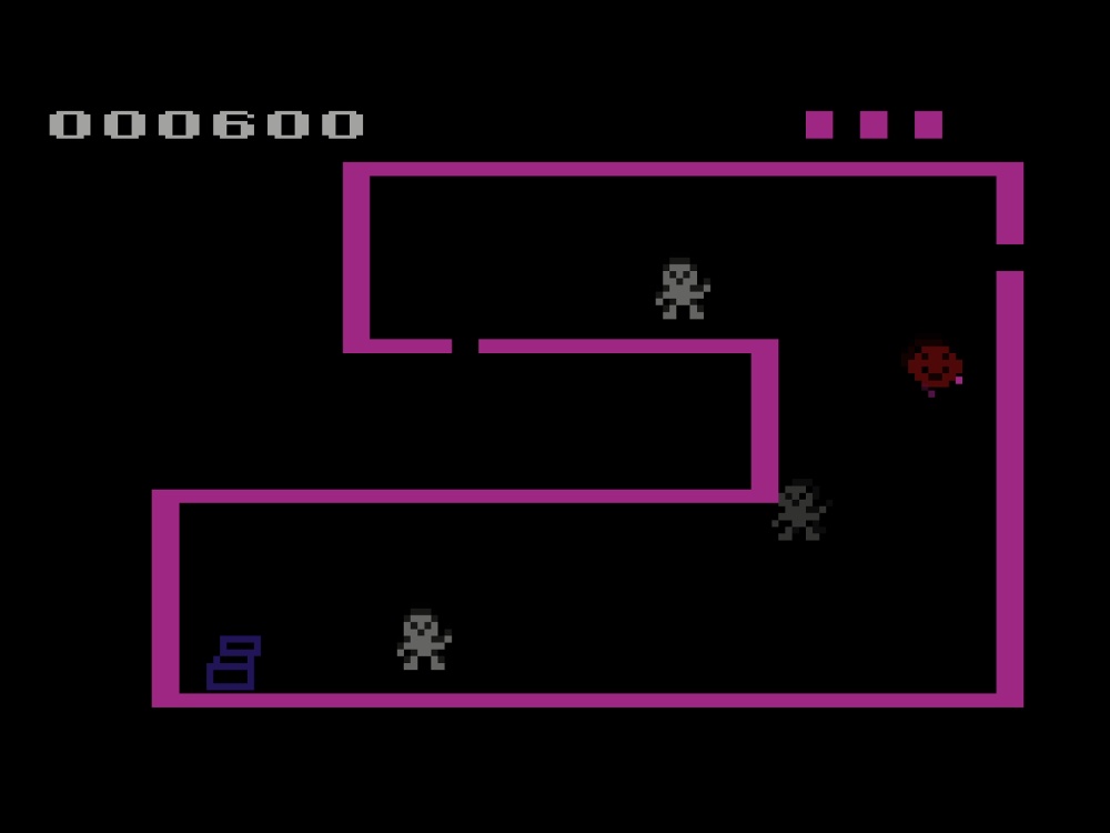 Gameplay of Venture for Atari 2600