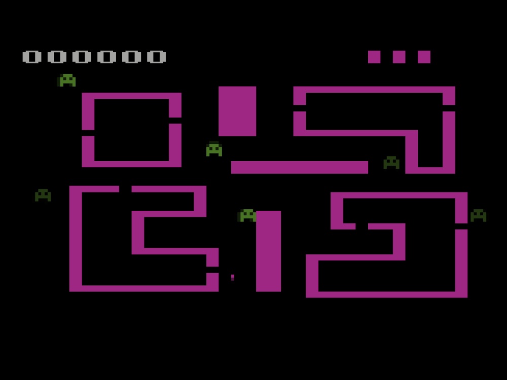 Gameplay of Venture for Atari 2600
