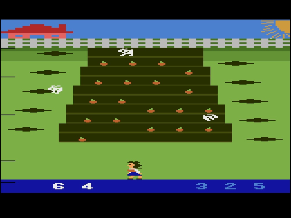 Gameplay of Wabbit for Atari 2600