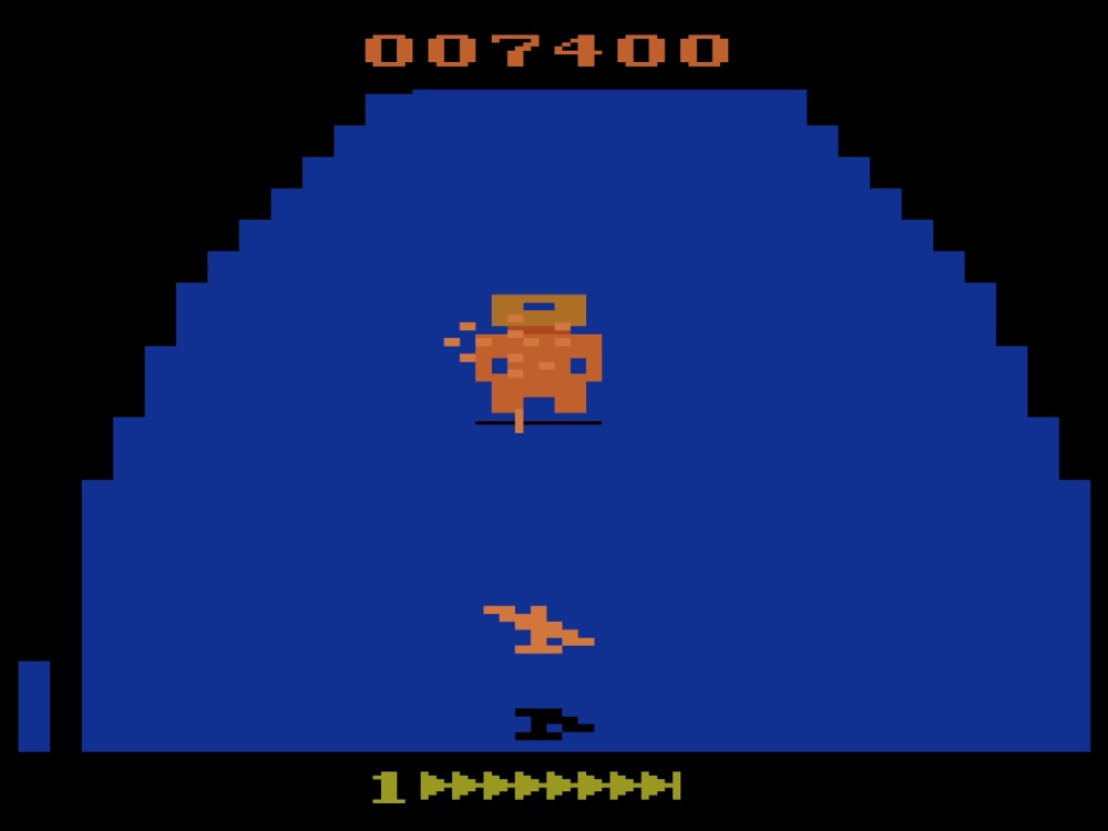 Gameplay of Zaxxon for Atari 2600