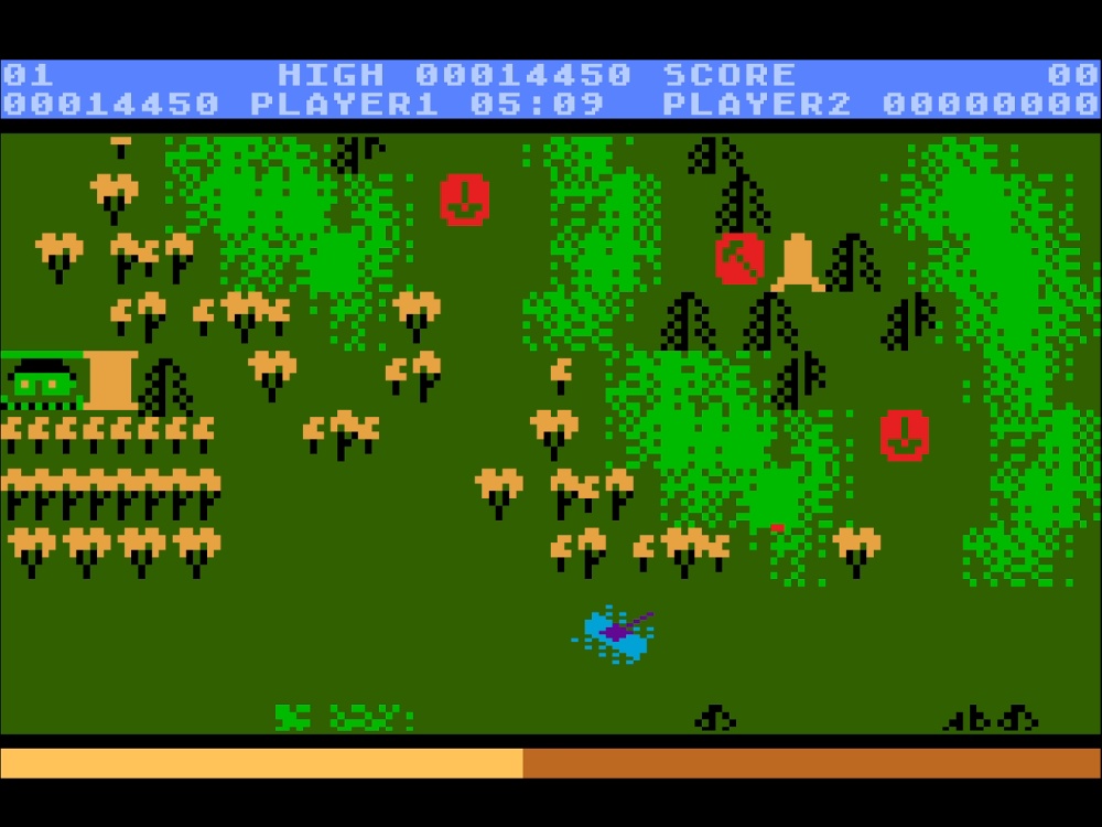 Gameplay of Countermeasure for Atari 5200