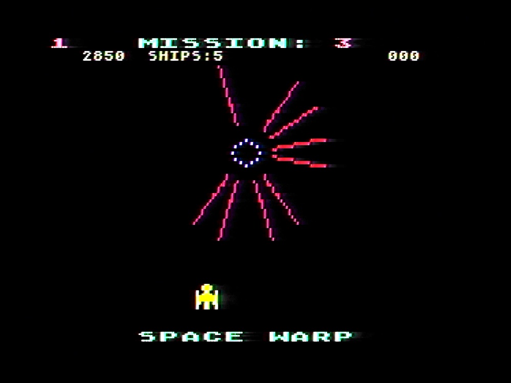 Gameplay of Gorf for Atari 5200
