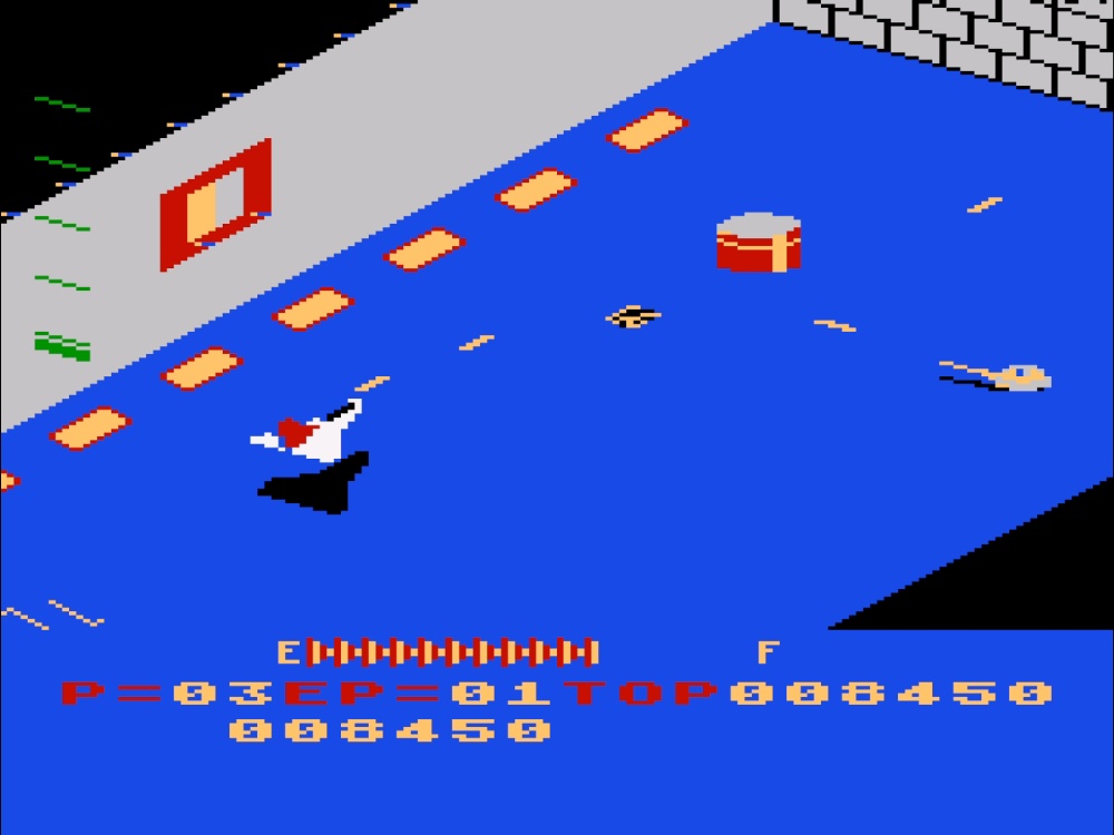 Gameplay of Zaxxon for Atari 5200