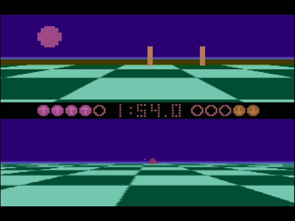 Gameplay of Ballblazer for Atari 8-bit