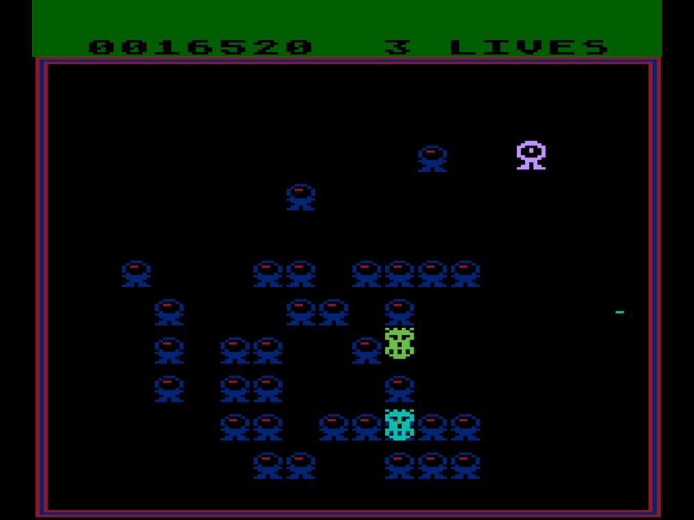Gameplay of Drelbs for Atari 8 Bit