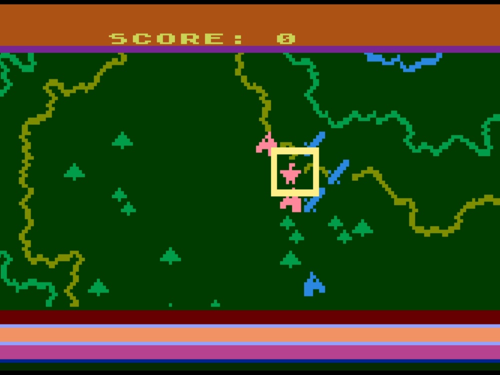 Gameplay of Legionnaire for Atari 8 Bit