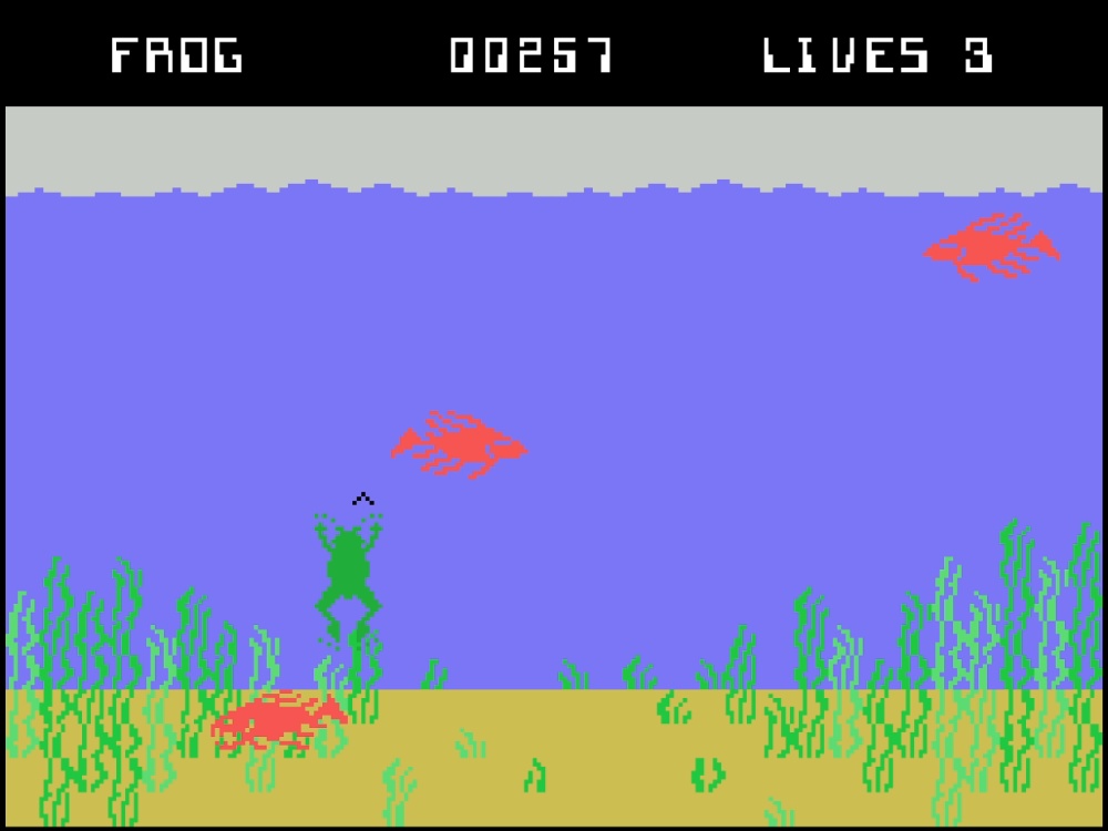 Gameplay of Evolution for Colecovision