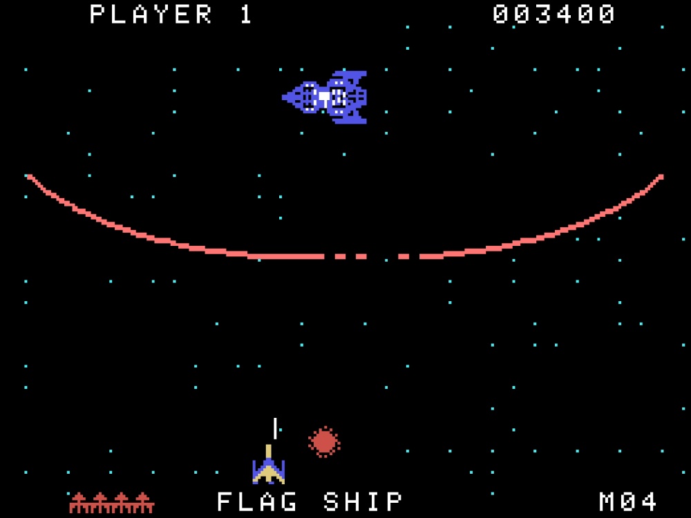 Gameplay of Gorf for Colecovision