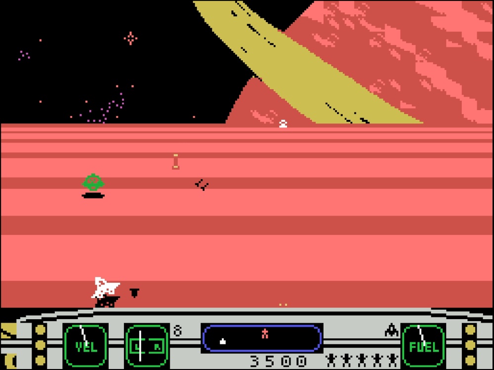 Gameplay of Moonsweeper for Colecovision