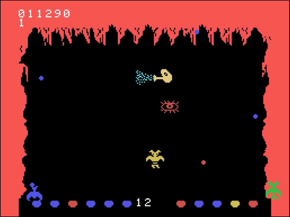 Gameplay of Slurpy for Colecovision