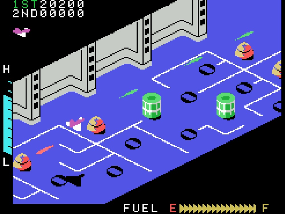 Gameplay of Zaxxon for Colecovision