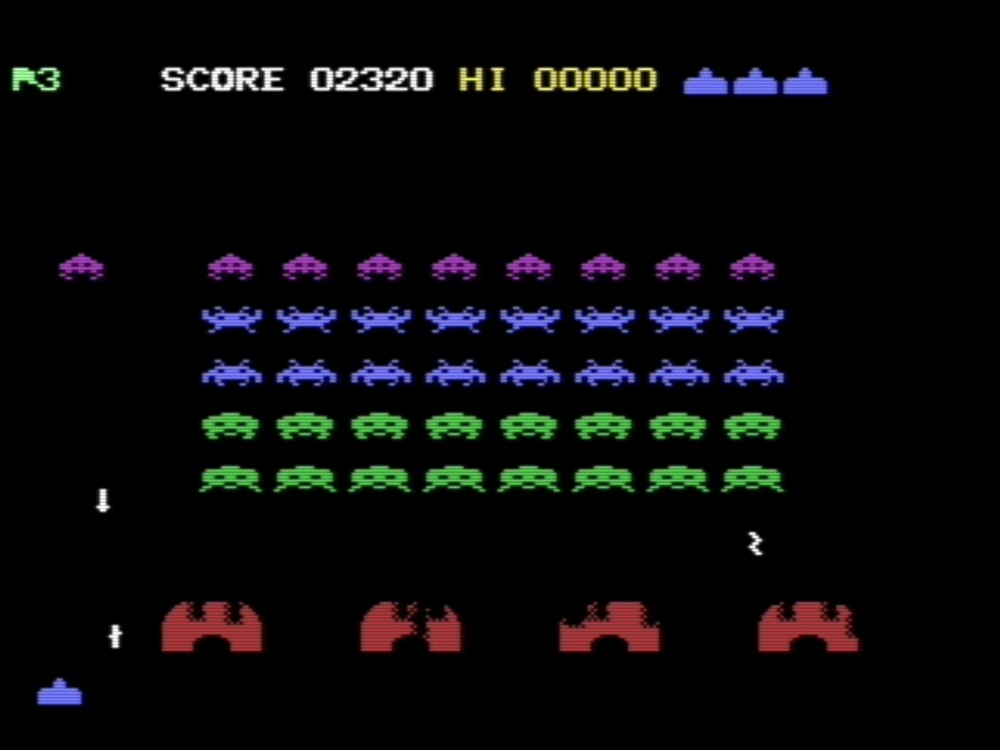 Gameplay of Avenger for Commodore 64