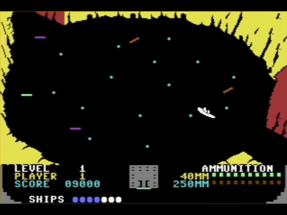 Gameplay of Beach-Head for Commodore 64