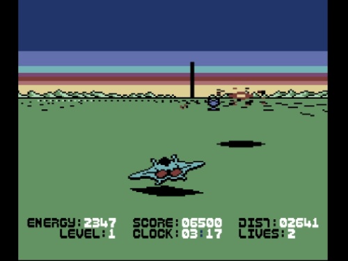 Gameplay of Stealth for Commodore 64