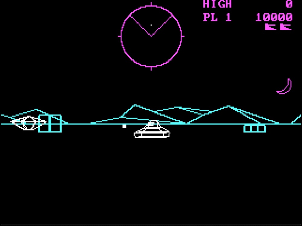 Gameplay of Battlezone for DOS