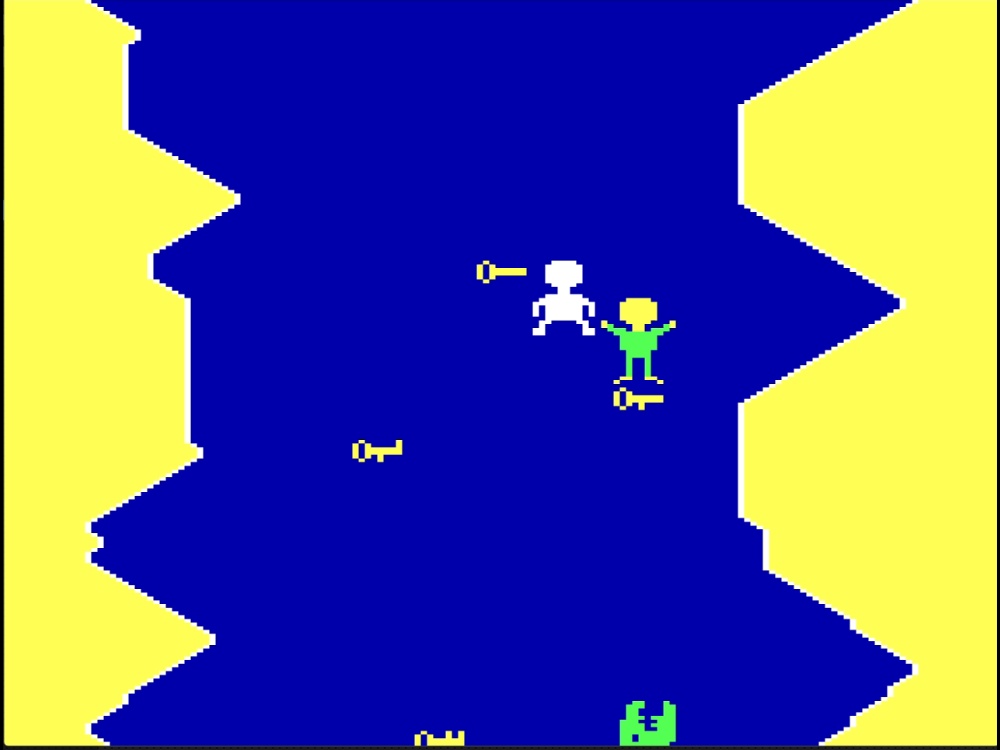 Gameplay of ScubaVenture for DOS